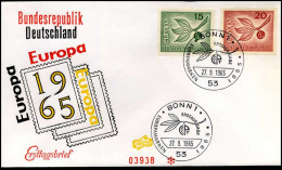 Bundespost - FDC - Europa CEPT - 1965