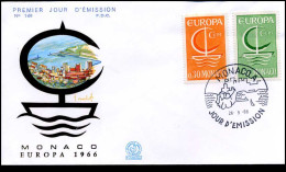 Monaco - FDC - Europa CEPT - 1966