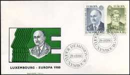Luxemburg - FDC - Europa CEPT - 1980