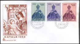 Vatikaan - FDC - Natale 1968 - FDC