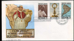 Vatikaan - FDC -  Congresso Eucaristico Internazionale Bogota - FDC