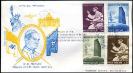 Vatikaan - FDC -  Paulus VI P.M. Pacis Nuntius - FDC