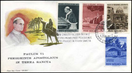 Vatikaan - FDC - Paulus VI Peregrinus Apostolicus In Terra Sancta - FDC