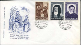 Vatikaan - FDC - 3° Cent. S. Vincenzo De Paoli - S. Luisa De Marillac - FDC