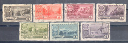 Russia USSR 1961, Sc#2338-2344, Mi#2488/2554. Capitals Of Soviet Republics. Incomplete Set. CTO. - Oblitérés