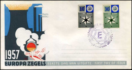 - Nederland - FDC - Europa CEPT 1957 - 1957