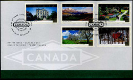 Canada - FDC - Tourism - 2001-2010