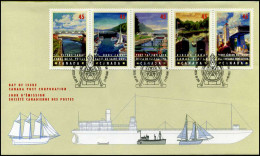 Canada - FDC - Canals And Boats - 2001-2010