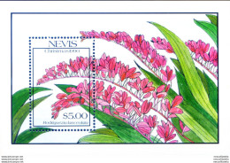 Natale. Orchidee 1990. - St.Kitts And Nevis ( 1983-...)