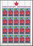 Liechtenstein 1986 Fastenopfer 895 Bogen Postfrisch (C16336) - Blokken