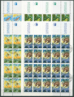 Liechtenstein 1989 Weltweiter Naturschutz Bogensatz 967/70 Gestempelt (C16314) - Blocks & Sheetlets & Panes