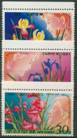 Korea (Nord) 1981 Blumen: Iris, Gladiolus 2126/28 Postfrisch - Corée Du Nord