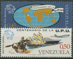 Venezuela 1974 Weltpostverein UPU Globus Reiter Schiff 1988/89 Postfrisch - Venezuela