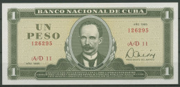 Kuba 1 Peso 1985, KM 102 B Kassenfrisch (K442) - Cuba