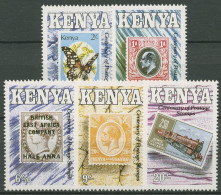 Kenia 1990 100 Jahre Briefmarken Britisch Ostafrikas 527/31 Postfrisch - Kenya (1963-...)