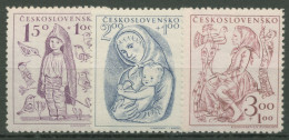 Tschechoslowakei 1948 Kinderhilfe 559/61 Postfrisch - Unused Stamps