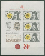 Tschechoslowakei 1988 PRAGA'88 König Georg Block 90 Postfrisch (C62838) - Blocks & Sheetlets