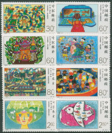 China 2000 Das Neue Jahrtausend Kinderzeichnungen 3148/55 Postfrisch - Unused Stamps
