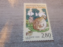 Jean De La Fontaine (1621-1695) - La Grenouille - 2f.80 - Yt 2959 - Multicolore Sur Crème - Oblitéré - Année 1995 - - Used Stamps