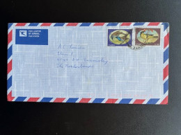 ZAMBIA 1994 AIR MAIL LETTER KITWE TO ZAAMSLAG NETHERLANDS 22-11-1994 - Zambie (1965-...)