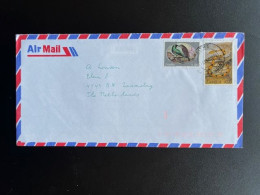 ZAMBIA 1995 AIR MAIL LETTER KITWE TO ZAAMSLAG NETHERLANDS 06-02-1995 - Zambie (1965-...)