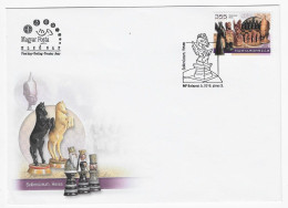 CHESS FDC Hungary 2016 - Scacchi