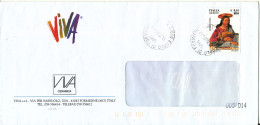 Italy Cover Formigine 11-10-2001 ?? Single Franked - 2001-10: Marcophilia