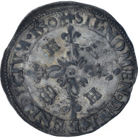 France, Henri II, Douzain Aux Croissants, 1550, Tours, TB+, Billon, Gadoury:357 - 1547-1559 Henry II