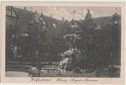 AK Wolfenbüttel, Herzog-August-Brunnen Um 1920 - Wolfenbüttel