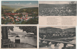 Lot Mit 8 Alten Ansichtskarten Hann. Münden Vor 1945, Weserstein, Rathaus, Schlagd U.a. - Hannoversch Münden