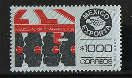 MEXICO EXPORTA Series $1000 FARM MACHINERY "granite Paper" Type 9 Scarce High Value Mint NH Unmounted See Img. - Mexico