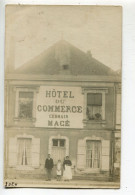 A Identifier Carte Photo Hôtel Du Commerce Germain Macé - A Identifier