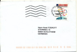 Italy Cover Sent To Germany 19-5-1998 Single Franked - 1991-00: Marcofilie