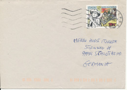 Italy Cover Sent To Germany 6-11-1996 Single Franked - 1991-00: Marcofilie