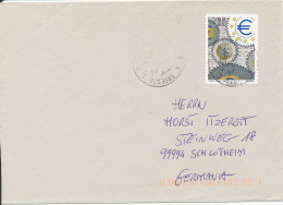 Italy Cover Sent To Germany 5-1-1999 Single Franked - 1991-00: Poststempel