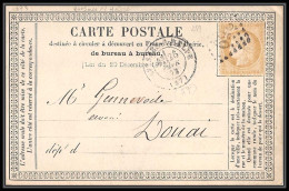 1610 Nord Cérès N°59 Gc 259 Avesnes-sur-Helpe Pour DOUAI Carte Postale Précurseur France - 1849-1876: Classic Period