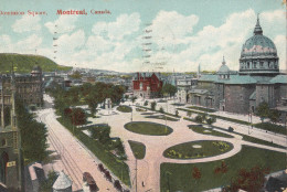 E89. Vintage Postcard. Dominion Square. Montreal. Canada - Québec - Beauport