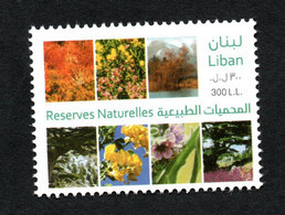 2010- Lebanon - Vegetation Of Natural Reserves - Flora Of Lebanon - Complete Set 1v.MNH** - Autres & Non Classés