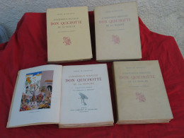 DUBOUT - CERVANTES - 1938 . Don Quichotte De La Manche , Complet 4/4 . - 1901-1940