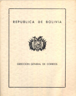 1960 BOLIVIA , DIRECCIÓN GENERAL DE CORREOS , VISITA PRESIDENTE DE LOS ESTADOS UNIDOS DE MÉXICO , ADOLFO LÓPEZ MATEOS - Bolivien