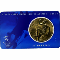 Australie, Elizabeth II, 5 Dollars, XXVII Olympics, Sydney - Athletics 1/28 - 5 Dollars