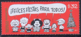 Argentina 2017 - Mafalda - Navidad - Neufs