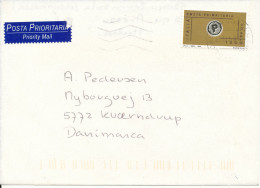 Italy Cover Sent To Denmark Terontola 22-12-2000 Single Franked - 1991-00: Poststempel