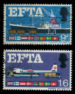 GROSSBRITANNIEN 1967 Nr 444y-445y Gestempelt X0642C6 - Used Stamps