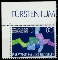 LIECHTENSTEIN 1979 Nr 729 Postfrisch ECKE-OLI X075B02 - Unused Stamps