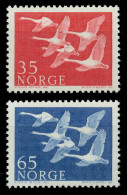 NORWEGEN 1956 Nr 406-407 Postfrisch SAFF0F2 - Neufs