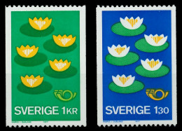 SCHWEDEN 1977 Nr 972u-973u Postfrisch SB04576 - Unused Stamps