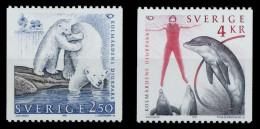 SCHWEDEN 1991 Nr 1666-1667 Postfrisch SB0EA2A - Unused Stamps