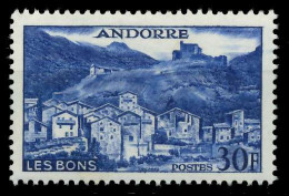 ANDORRA (FRANZ. POST) 1955 Nr 154 Postfrisch X084512 - Unused Stamps