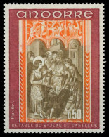 ANDORRA (FRANZ. POST) 1971 Nr 236 Postfrisch SB1480A - Ungebraucht